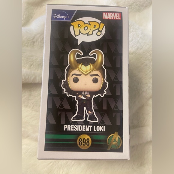 Funko Pop. Marvel Loki. President Loki. 898 - Picture 3 of 5